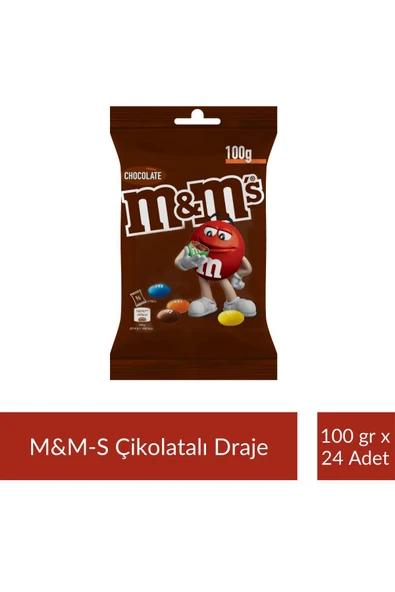 M&M's Çikolatalı Draje 100 gr x 24 Adet ürün görseli 1