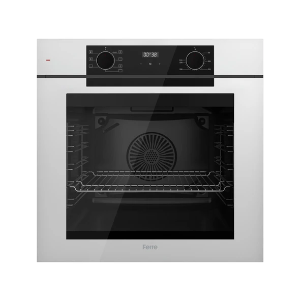 Ferre FryArt&FlowArt Solivra Sessiz Davlumbaz Elektrikli Beyaz Ank. Set (D064-SA + MS263 + QEP63CB) - Resim 4