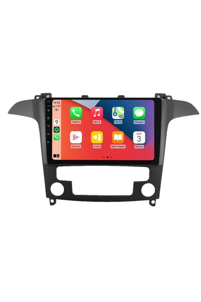 Maitec M-T-C 432 Serisi Ford S-max 2006-2009 4+64GB Multimedya Teyp ürün görseli 1