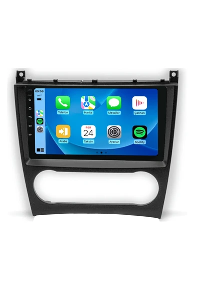 Maitech M-T-C 332 Serisi Mercedes C Class W203 W209 W463 2004-2012 4+32GB Multimedya TeypAndroid ürün görseli 1