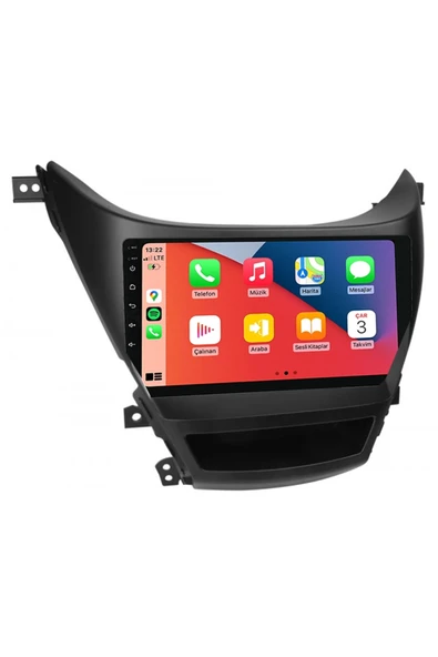 Maitec M-T-C 432 Serisi Hyundai Elantra 2012 2014 4+64GB Multimedya Teyp ürün görseli 1