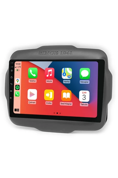 Maitec M-T-C 432 Serisi Jeep Renegade 2014 2018 4+64GB Multimedya Teyp ürün görseli 1