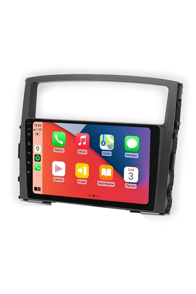Maitec M-T-C 432 Serisi Mitsubishi Pajero 2006 2011 4+64GB Multimedya Teyp ürün görseli 1