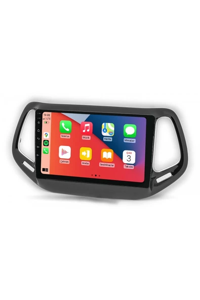 Maitec M-T-C 432 Serisi Jeep Compass 2017 2020 4+64GB Multimedya Teyp ürün görseli 1