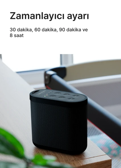 Xenon Smart Akıllı Bebek Kamerası Hava Temizleyici (Gece Lambalı) Beyaz Gürültü (Siyah)Pış Pış Sesi Uyku Arkadaşı ve RGB Ampul Seti - Resim 9