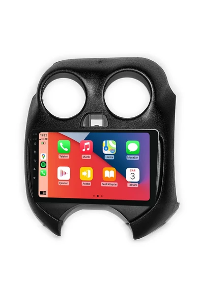 Maitec M-T-C 432 Serisi Nissan Micra 2011 2013 4+64GB Multimedya Teyp ürün görseli 1