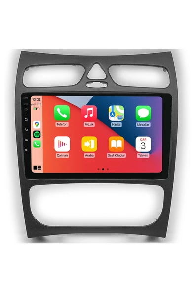 Maitec M-T-C 432 Serisi Mercedes CLK W209 2003-2005 4+64GB Multimedya Teyp ürün görseli 1