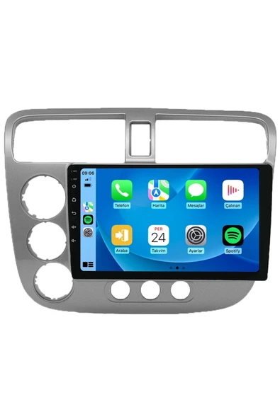 Maitech M-T-C 332 Serisi Honda Civic vtech 2001-2006 4+32GB Multimedya Teyp ürün görseli 1