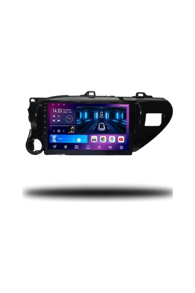 Maitec M-T-C 664 QLED Serisi Toyota Hilux 2015 2019 6+64GB Multimedya Teyp ürün görseli 1