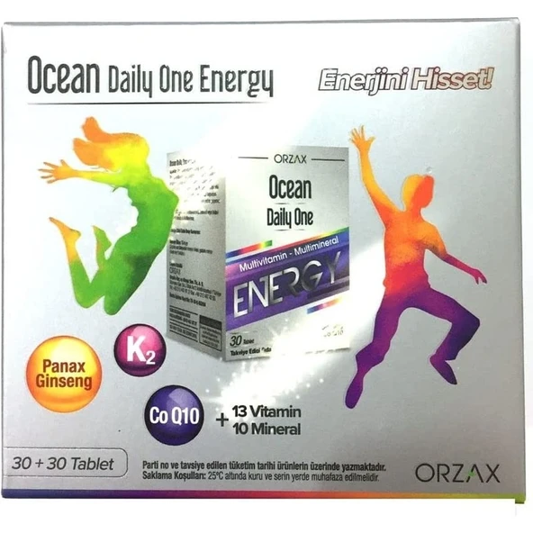 Orzax Daily One Energy 1 Alana 1 Bedava ürün görseli 1