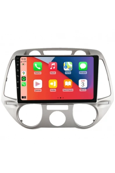 Maitec M-T-C 464 QLED Serisi Hyundai İ20 2009 2012 4+64GB Multimedya Teyp ürün görseli 1