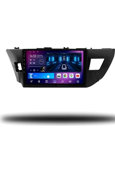 Maitec M-T-C 664 QLED Serisi Toyota Corolla 2013 2015 6+64GB Multimedya Teyp ürün görseli 1