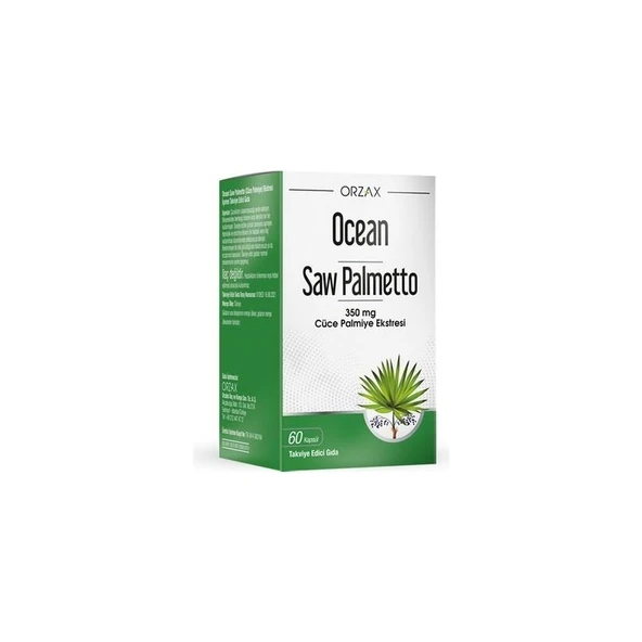 Orzax Ocean Saw Palmetto 60 Kapsül ürün görseli 1