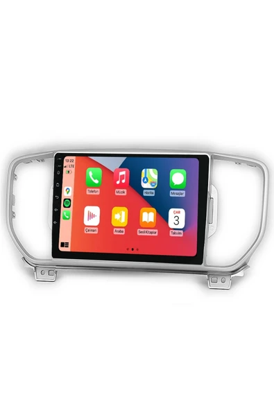 Maitec M-T-C 664 QLED Serisi Kia Sportage 2018 2020 6+64GB Multimedya Teyp ürün görseli 1