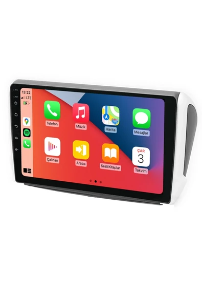 Maitec M-T-C 664 QLED Serisi Peugeout 208 2008 2014 2018 6+64GB Multimedya Teyp ürün görseli 1