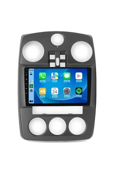 Maitech M-T-C 632 Serisi Chrysler PT Cruiser 2006-2007 6+64GB Multimedya Teyp ürün görseli 1