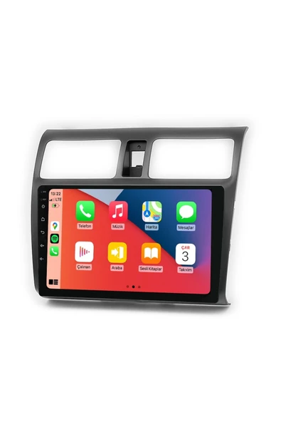 Maitec M-T-C 464 QLED Serisi Suziki Swift 2005 2011 4+64GB Multimedya Teyp ürün görseli 1