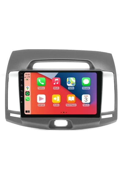 Maitec M-T-C 664 QLED Serisi Hyundai Elantra 2006-2010 6+64GB Multimedya Teyp ürün görseli 1