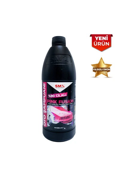 SMX %90 cilalı Pink Fusion Oto Şampuanı 750 ml ürün görseli 1