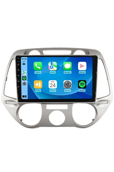 Maitech M-T-C 632 Serisi Hyundai İ20 2009-2012 6+64GB Multimedya Teyp ürün görseli 1