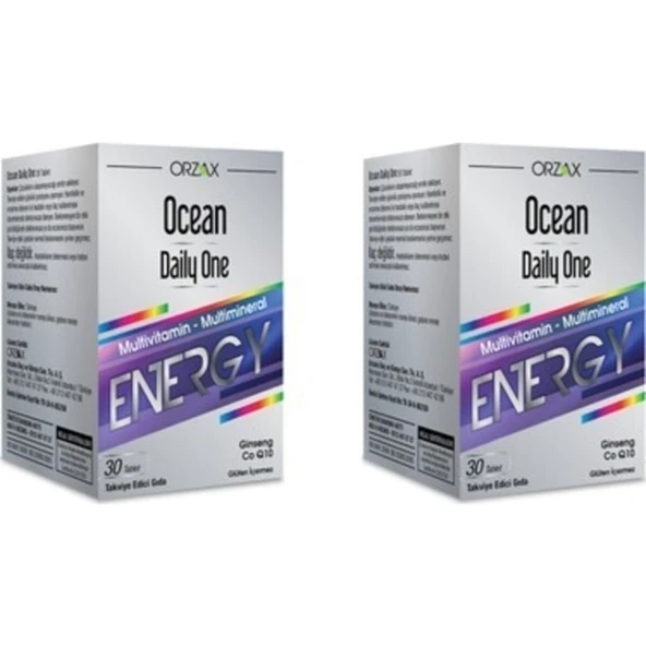 Orzax Ocean Daily One Energy 2 Adet ürün görseli 1
