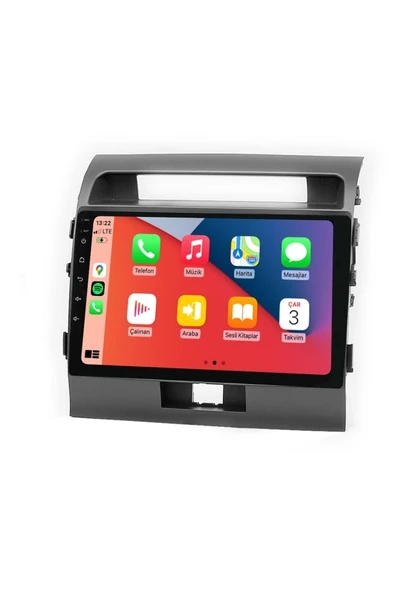 Maitec M-T-C 464 QLED Serisi Toyota Land Cruiser 2007 2015 4+64GB Multimedya Teyp ürün görseli 1