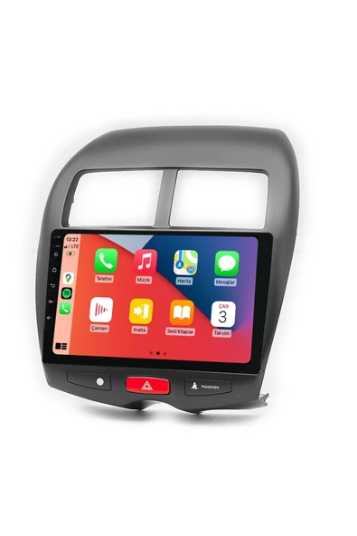 Maitec M-T-C 664 QLED Serisi Mitsubishi Asx 2010 2017 6+64GB Multimedya Teyp ürün görseli 1