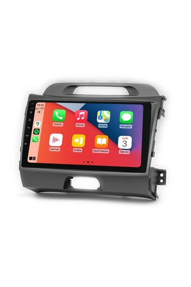 Maitec M-T-C 664 QLED Serisi Kia Sportage 2010 2015 6+64GB Multimedya Teyp ürün görseli 1