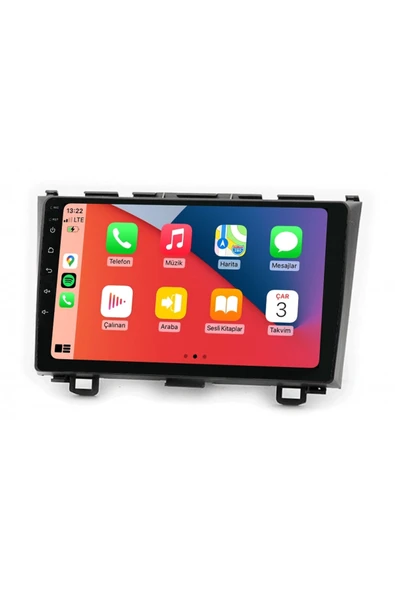 Maitec M-T-C 464 QLED Serisi Honda Crv 2007 2012 4+64GB Multimedya Teyp ürün görseli 1