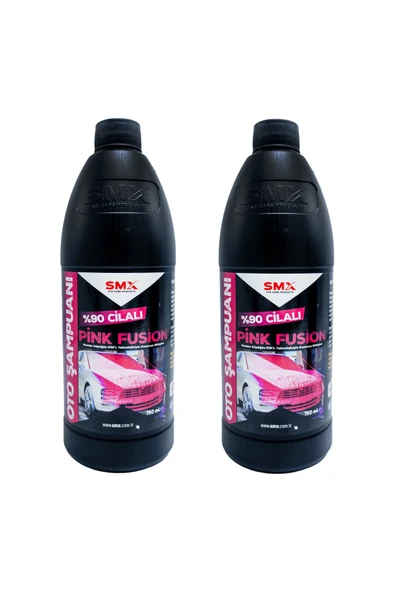 SMX %90 cilalı Pink Fusion Oto Şampuanı 750 ml 2 Adet ürün görseli 1