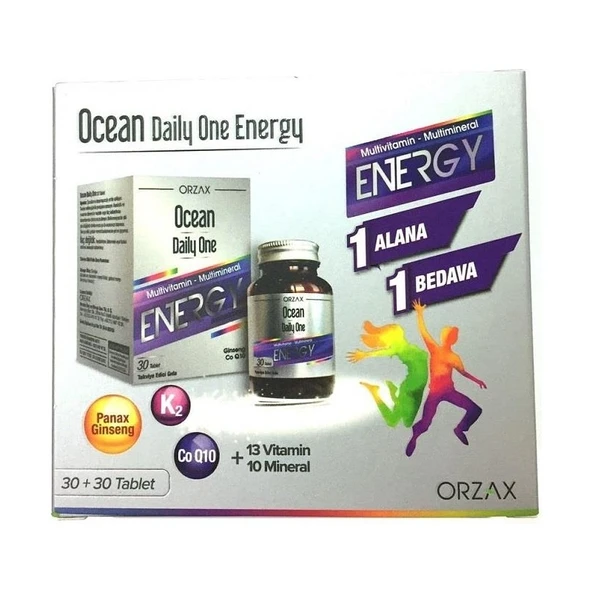 Orzax Ocean Daily One Energy 2'li Paket ürün görseli 1