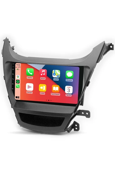 Maitec M-T-C 664 QLED Serisi Hyundai Elantra 2014 2016 6+64GB Multimedya Teyp ürün görseli 1