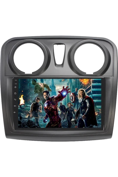 Maitec M-T-C 664 QLED Serisi Dacia Duster Sandero 2012 2017 6+64GB Multimedya Teyp ürün görseli 1