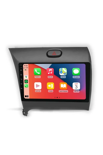 Maitec M-T-C 664 QLED Serisi Kia Cerato 2012 2018 6+64GB Multimedya Teyp ürün görseli 1