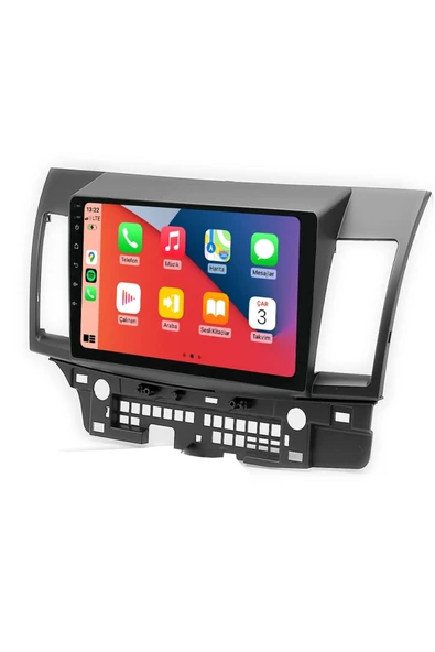 Maitec M-T-C 664 QLED Serisi Mitsubishi Lancer 2007 2012 6+64GB Multimedya Teyp ürün görseli 1