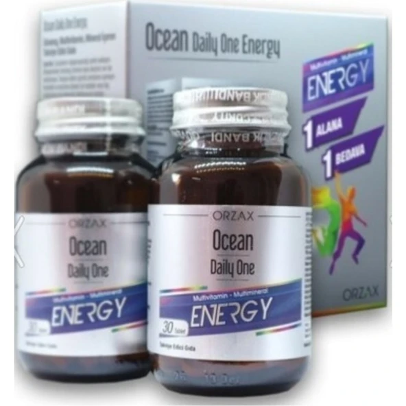 Orzax Ocean Ocean Daily One Energy Tablet 1+1 One - Resim 2