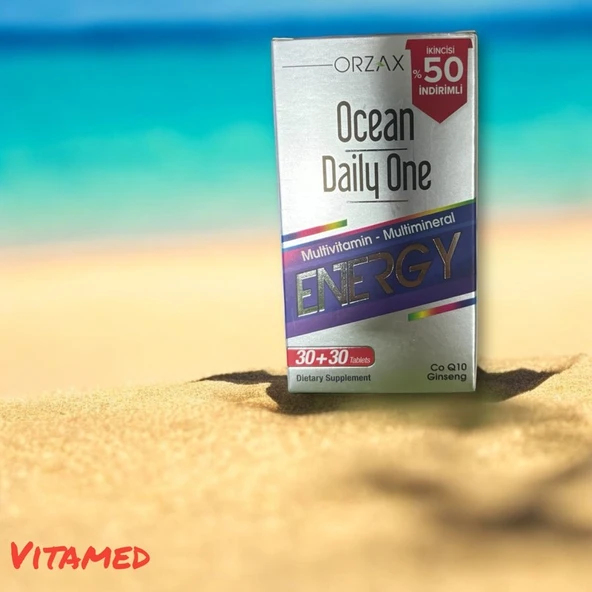 Orzax Ocean Daily One Energy 60 Tablet - Resim 4