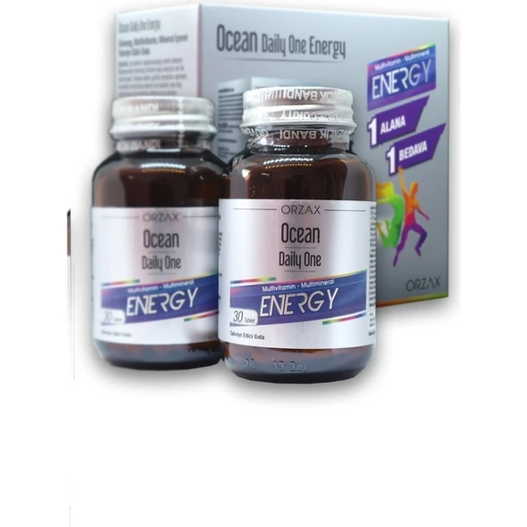 Orzax Ocean Daily One Energy 60 Tablet - Resim 2