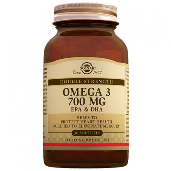 Solgar Omega-3 700 mg 30 Softgel