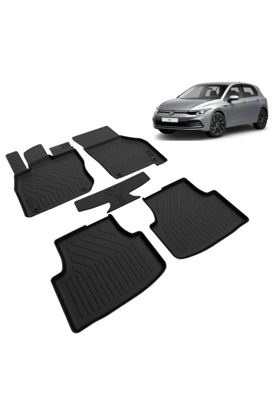 Yeni Seat Leon Havuzlu Paspas 2021-2024 E Tsi Otomatik İçin Uyumludur - Resim 6