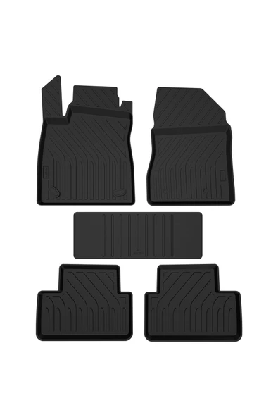 Clıo V 5 2020-2024 Havuzlu Paspas Kokusuz Yumuşak - Resim 5