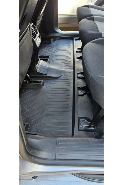 Makyajlı Berlingo Rifter Combo 2024-2025 Model Havuzlu Paspas - Resim 6