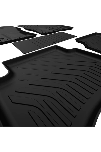 Toyota Corolla 2019-2024 Kokusuz Yumuşak Havuzlu Paspas ürün görseli 1