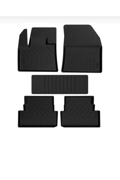 Peugeot 3008 2016–2023 4D Havuzlu Paspas Seti – Tpe, Kaymaz & Sabitlemeli - Resim 4