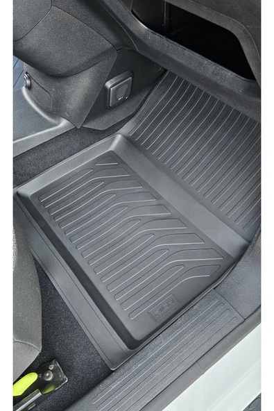 Opel Combo E 2020-2024 Havuzlu Paspas Siyah - Resim 4