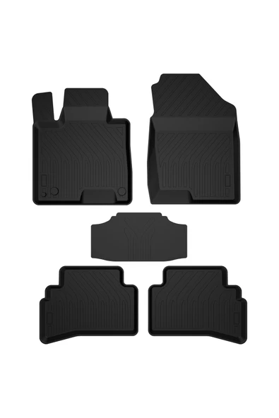 Hyundaı Tucson 2021-2025 Model Kokusuz Yumuşak Havuzlu Paspas - Resim 3