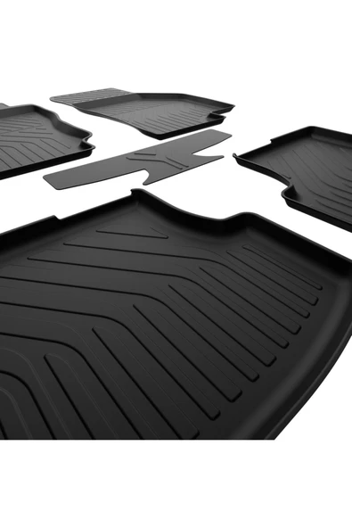 Volkswagen Golf 7 2013–2020 4D Havuzlu Paspas Seti – Tpe, Kaymaz & Sabitlemeli - Resim 2