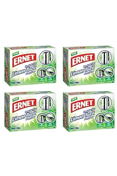 Ernet Temizlik İçin Limon Tuzu 4 x 100 G - Resim 2