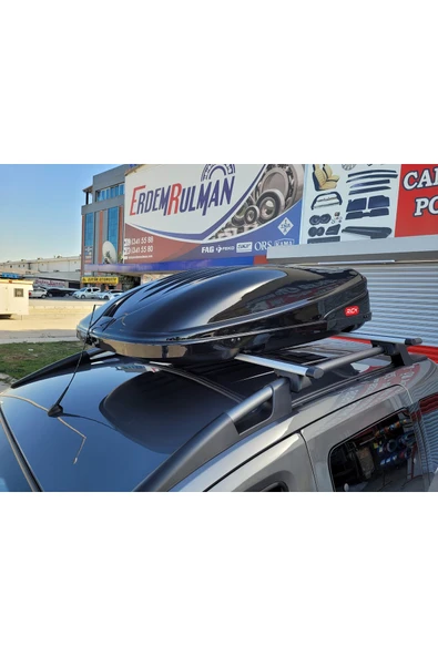 Port Bagaj-Tabut Bagaj 390 Litre Kapasite Parlak Siyah (Piano Black) - Resim 3