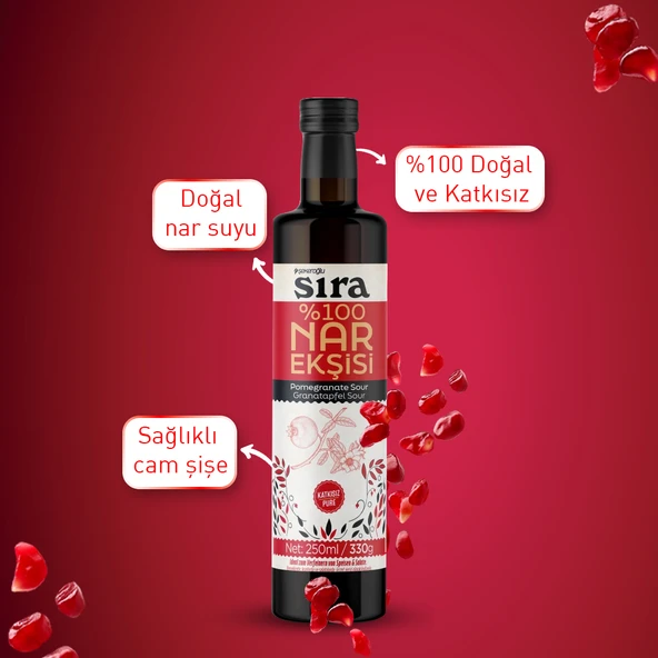 Sıra %100 Nar Ekşisi 250 Ml - Resim 2